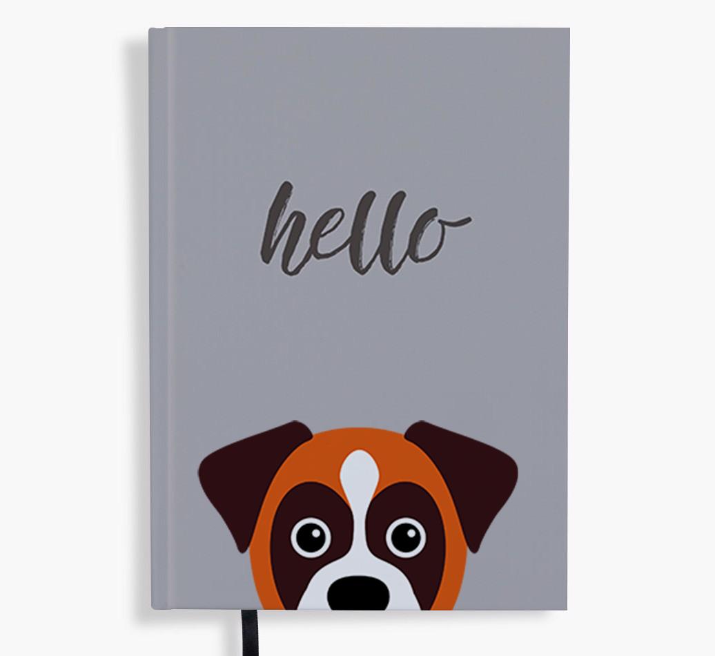 Hello: Personalized {breedFullName} Notebook