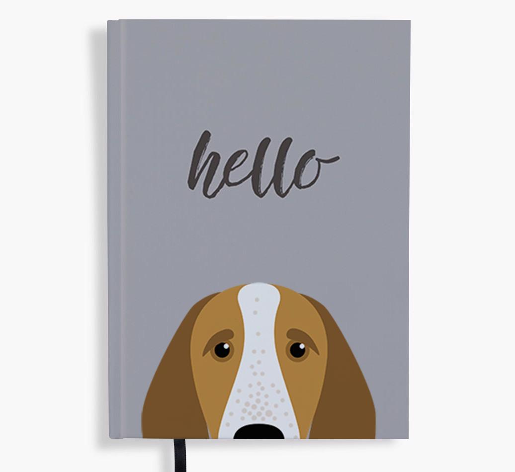Hello: Personalized {breedFullName} Notebook