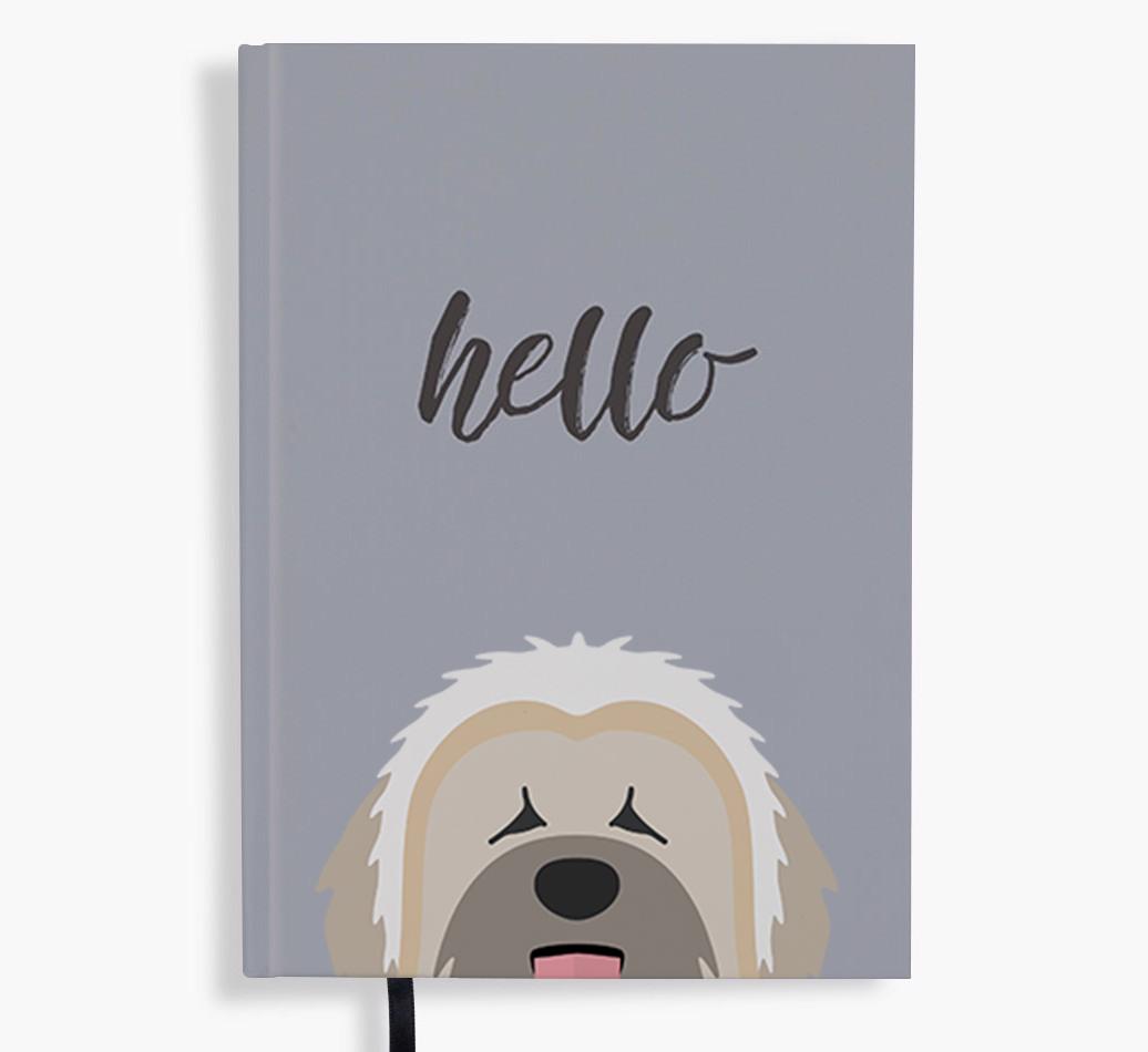 Hello: Personalized {breedFullName} Notebook