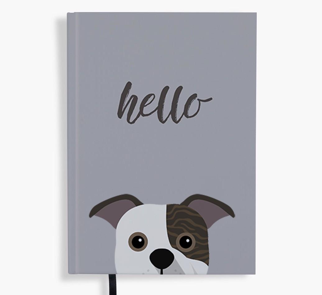 Hello: Personalized {breedFullName} Notebook