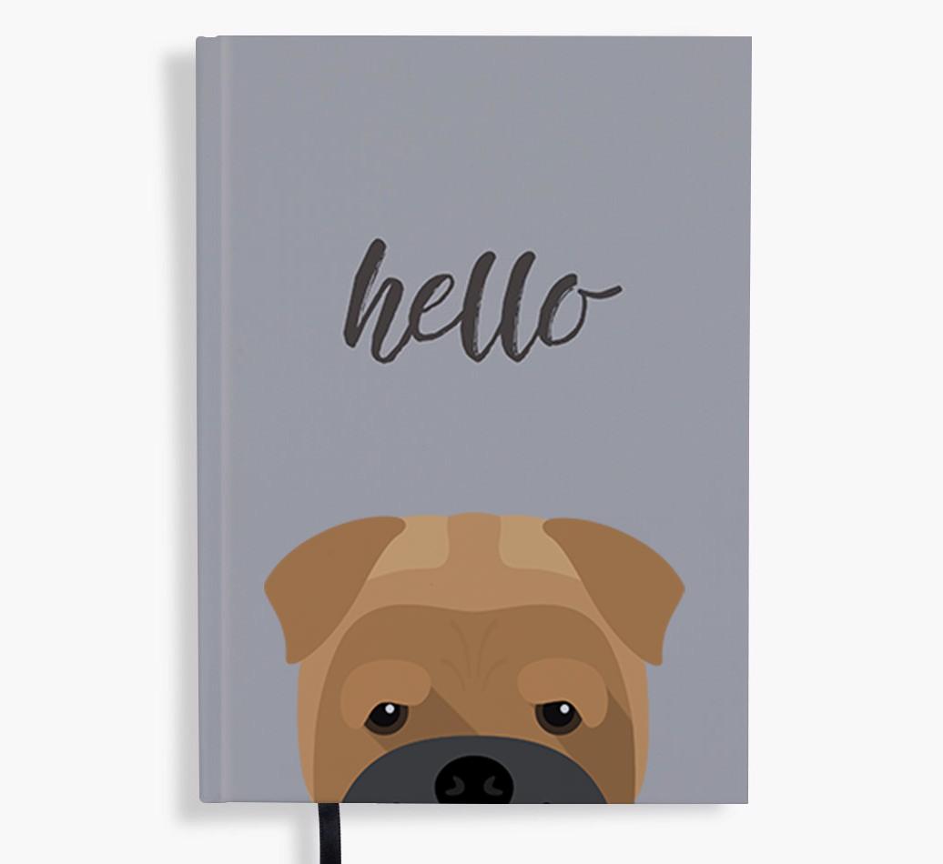 Hello: Personalized {breedFullName} Notebook