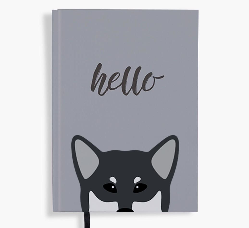 Hello: Personalized {breedFullName} Notebook