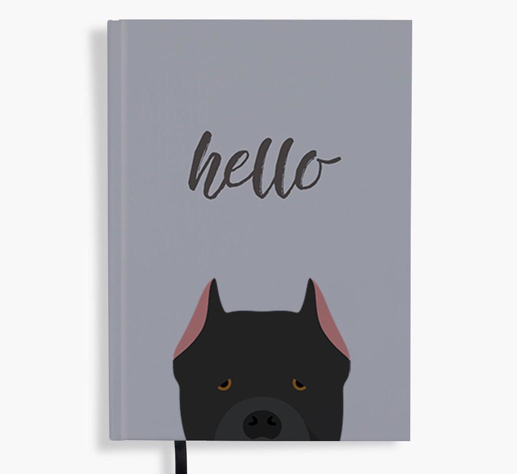 Hello: Personalized {breedFullName} Notebook
