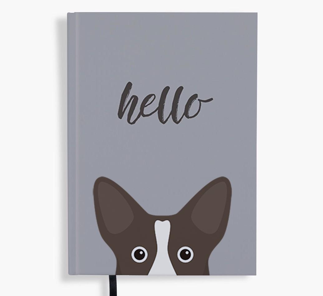 Hello: Personalized {breedFullName} Notebook