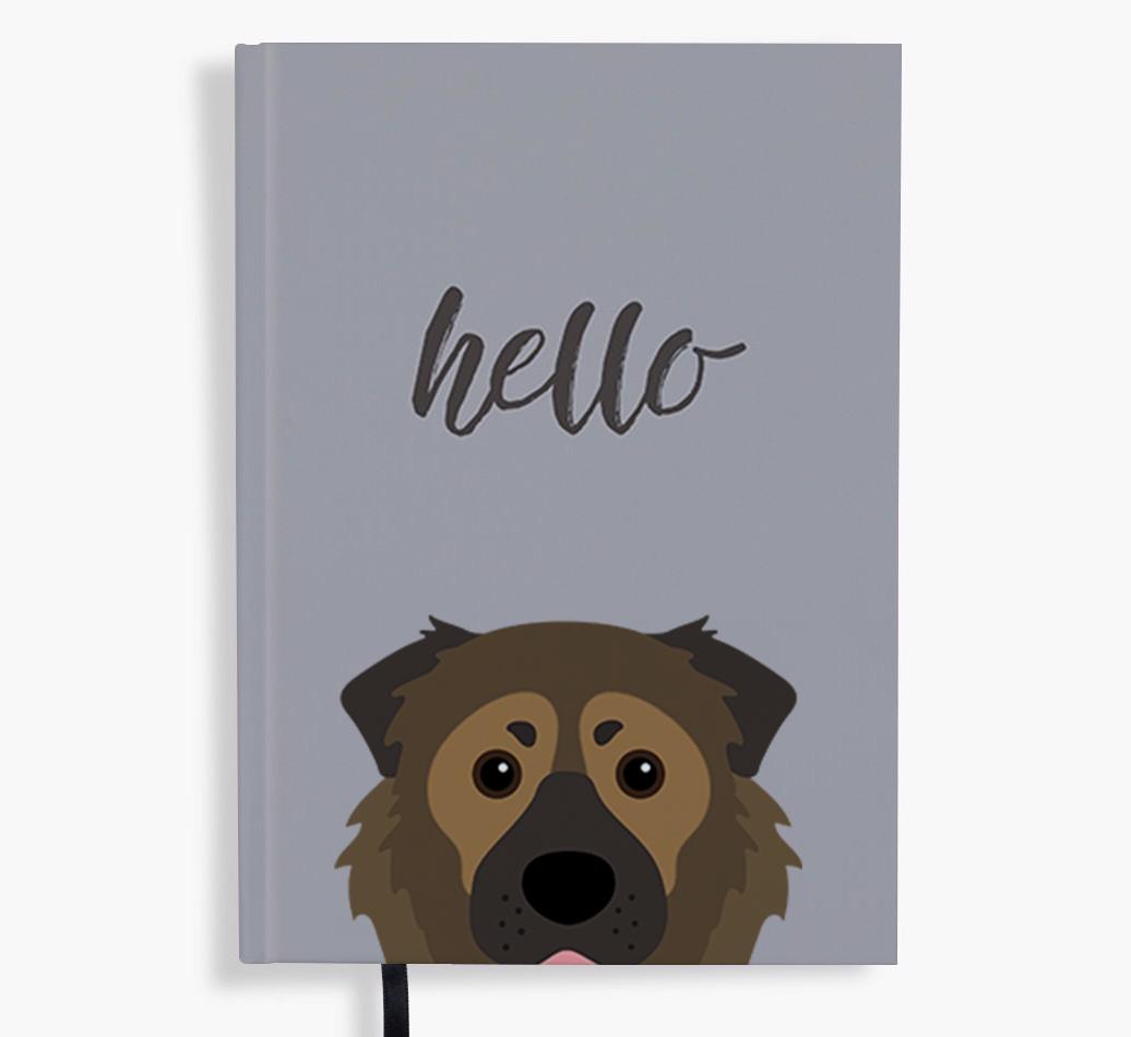 Hello: Personalized {breedFullName} Notebook