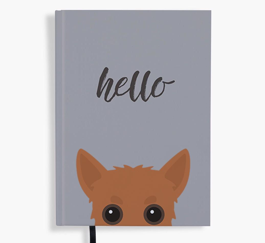 Hello: Personalized {breedFullName} Notebook