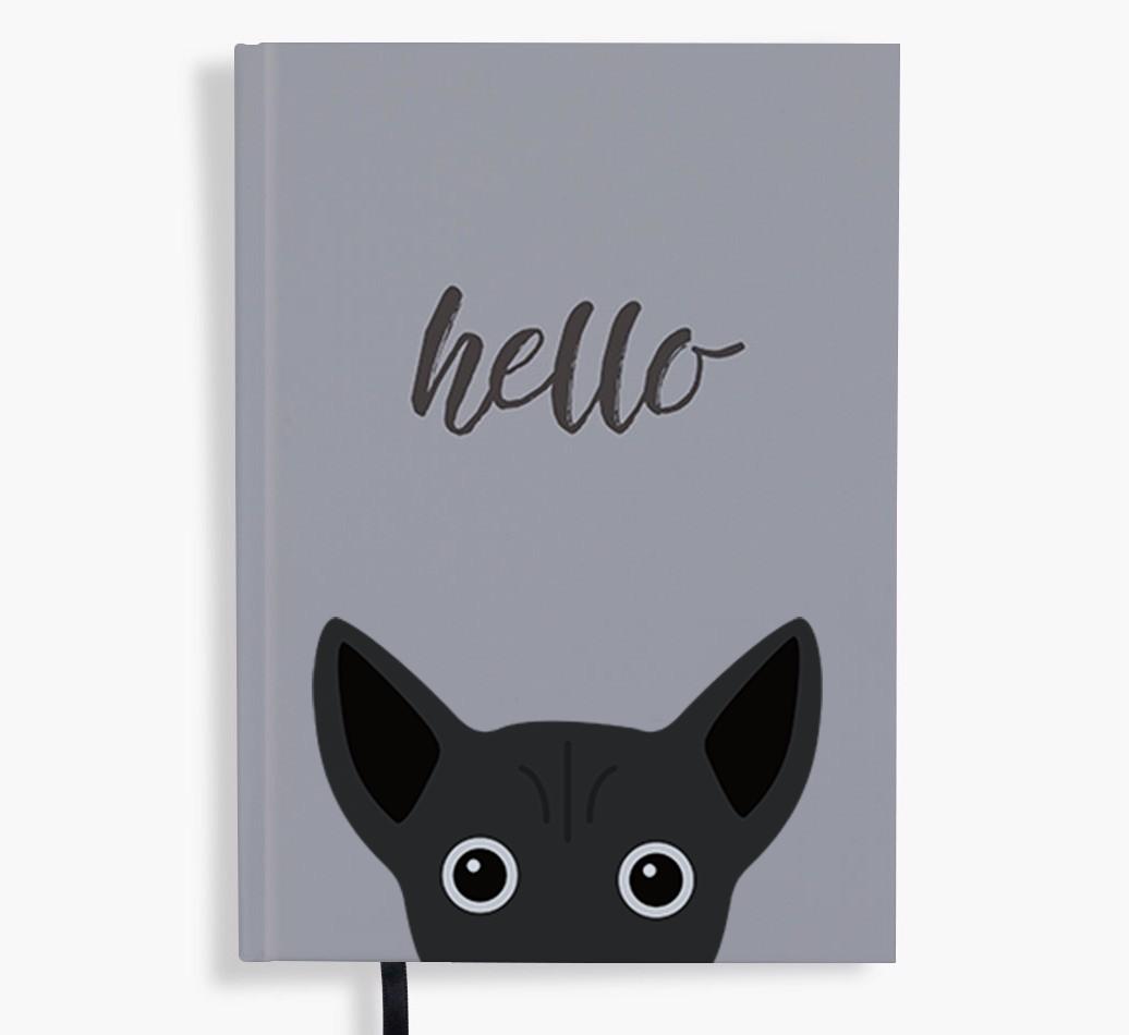 Hello: Personalized {breedFullName} Notebook