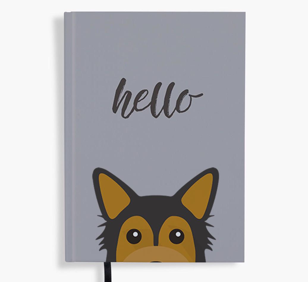 Hello: Personalized {breedFullName} Notebook