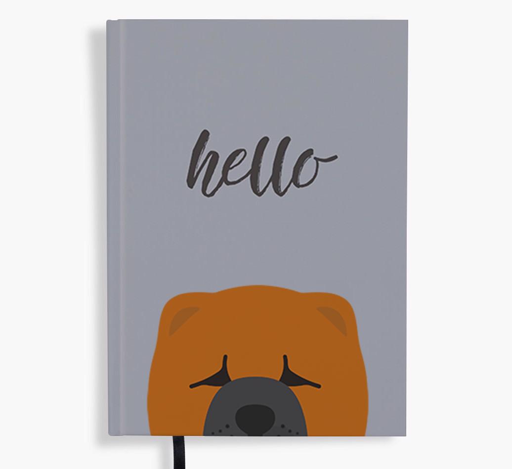 Hello: Personalized {breedFullName} Notebook