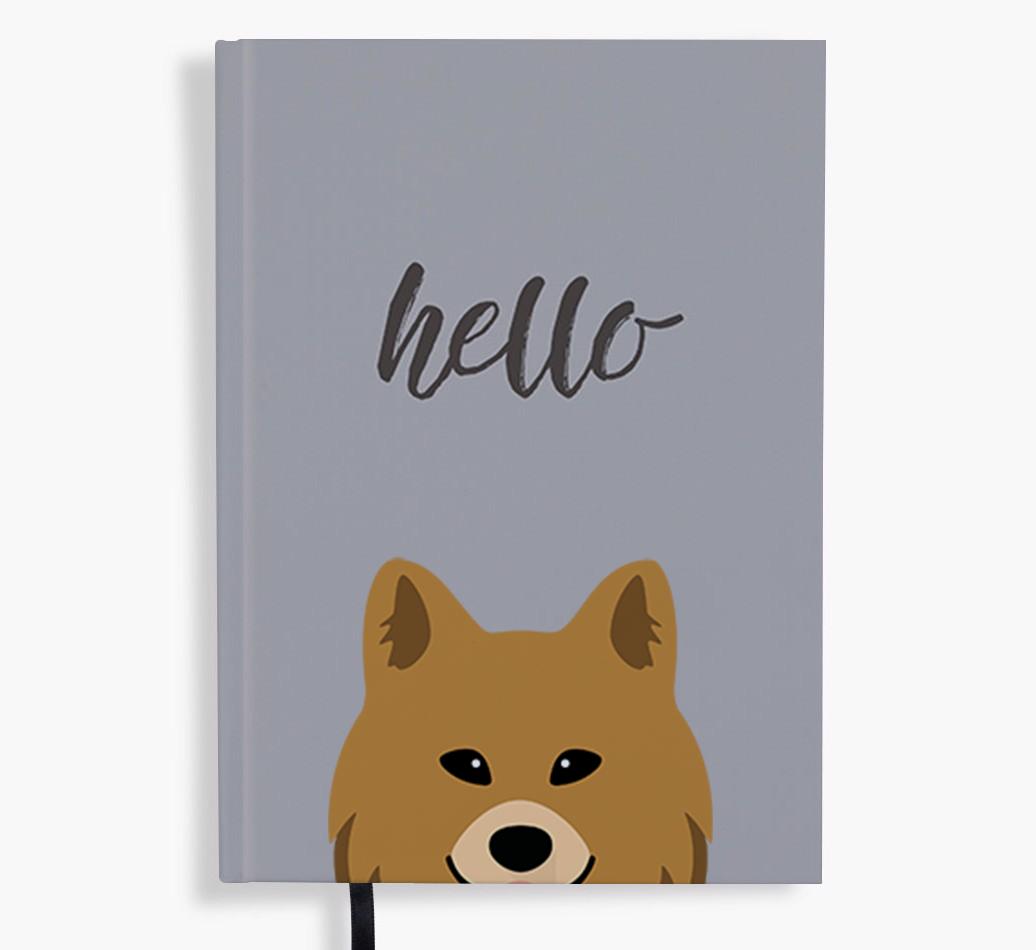 Hello: Personalized {breedFullName} Notebook