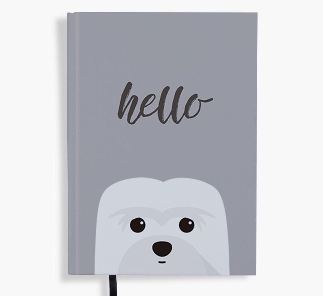 Hello: Personalized {breedFullName} Notebook