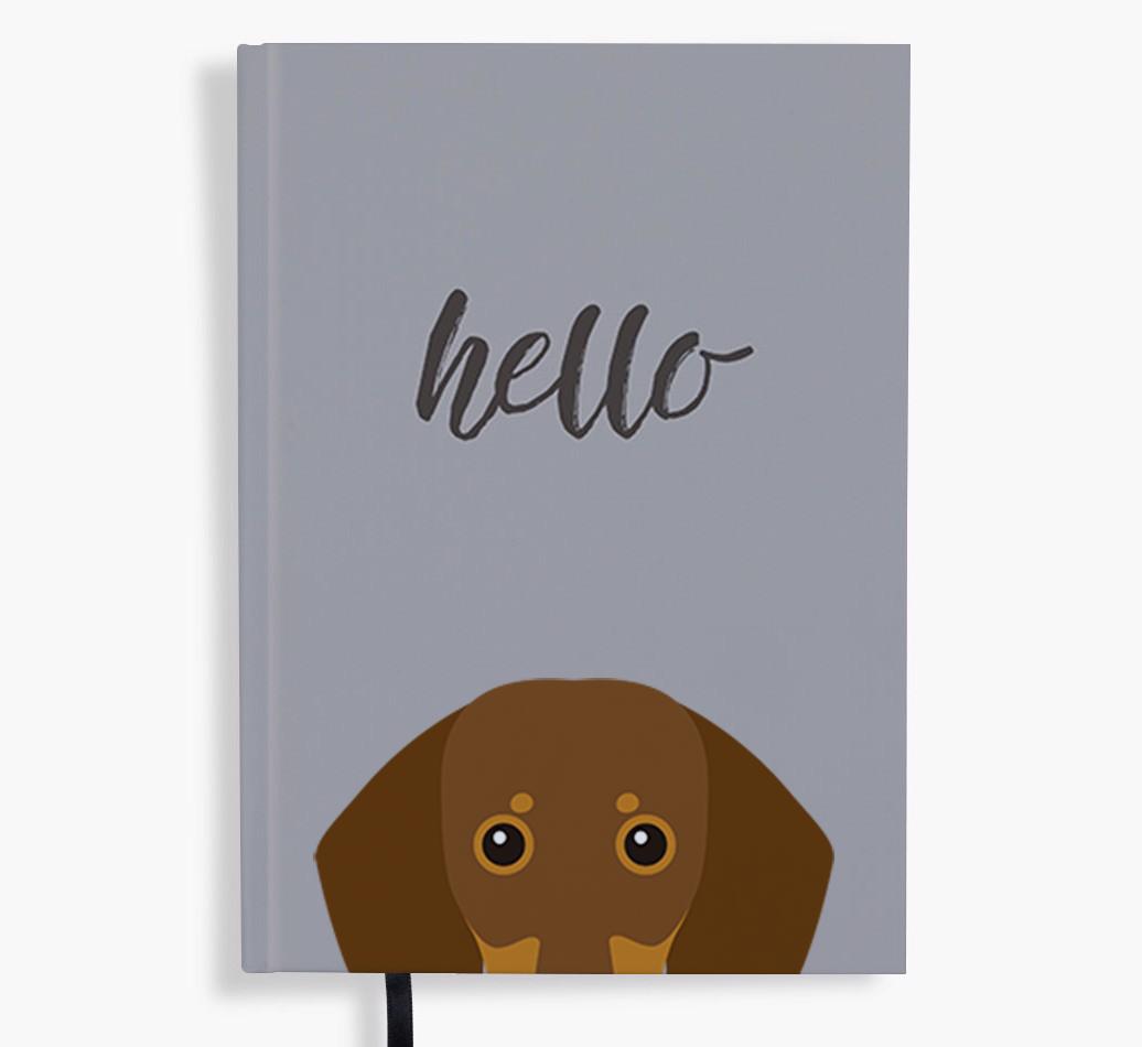Hello: Personalized {breedFullName} Notebook