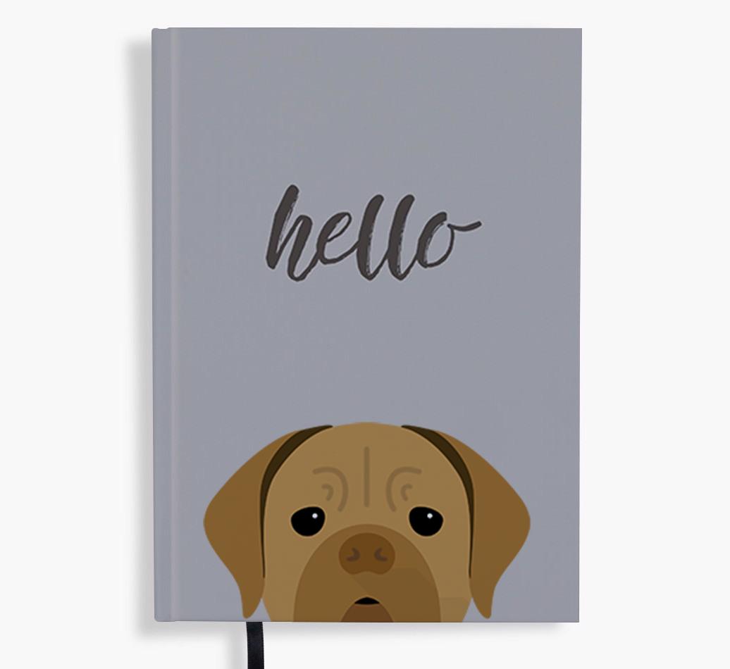 Hello: Personalized {breedFullName} Notebook