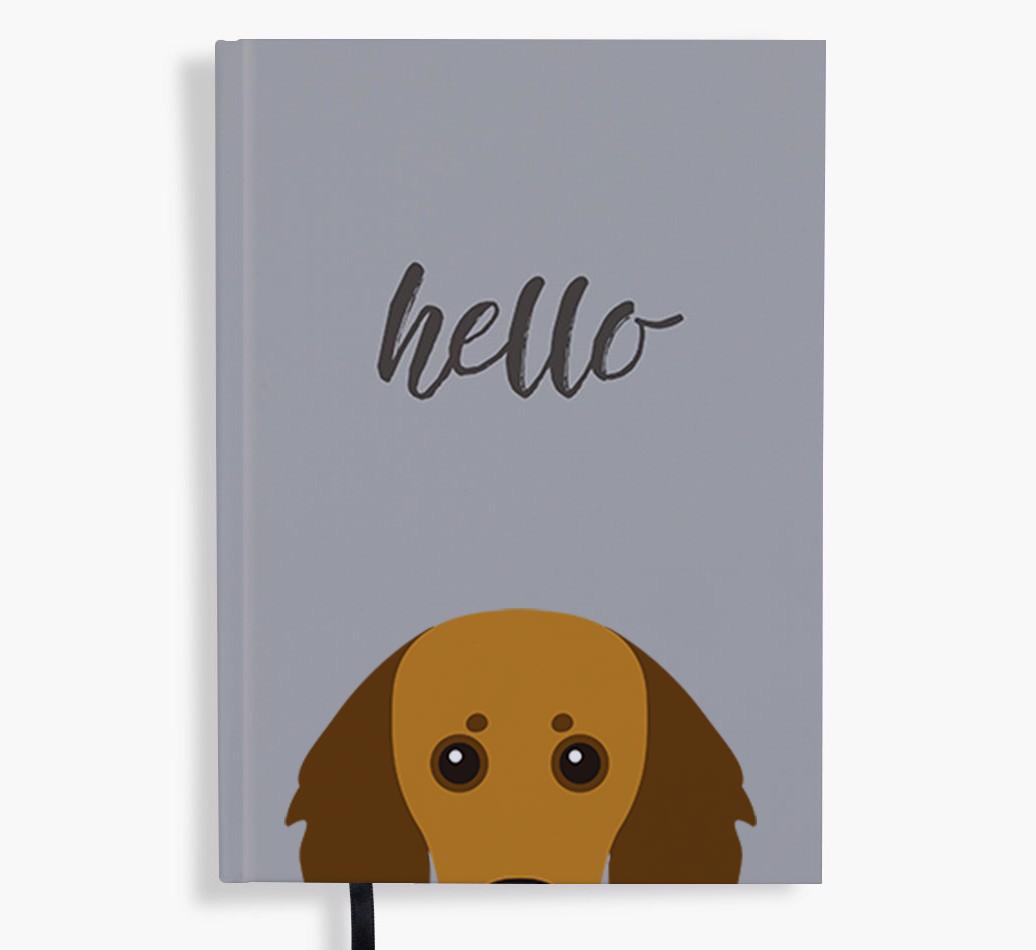Hello: Personalized {breedFullName} Notebook