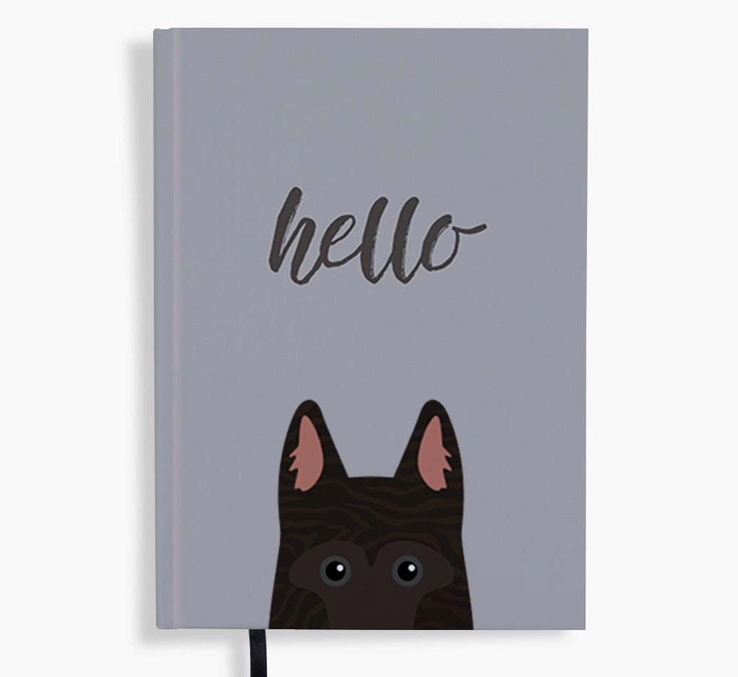 Hello: Personalized {breedFullName} Notebook