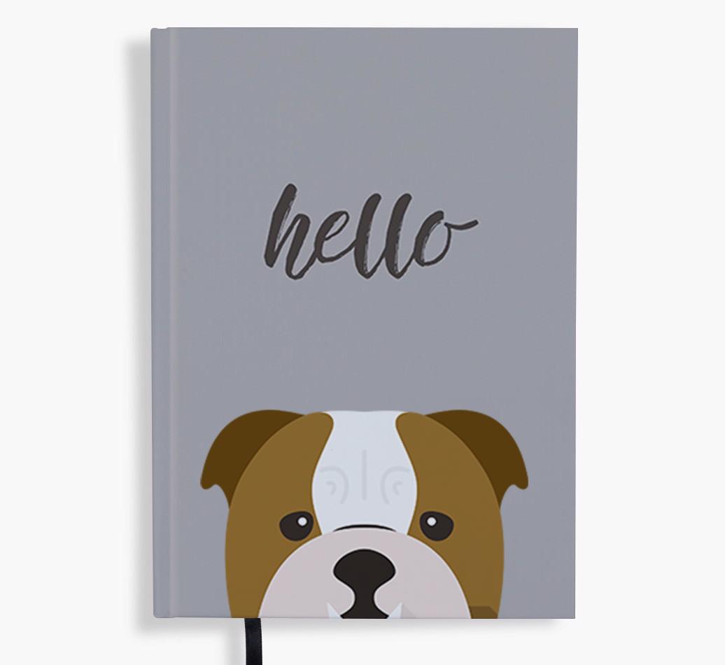 Hello: Personalized {breedFullName} Notebook