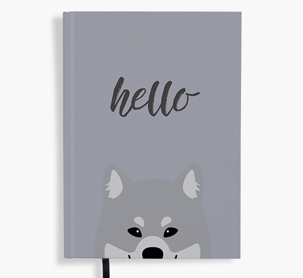 Hello: Personalized {breedFullName} Notebook