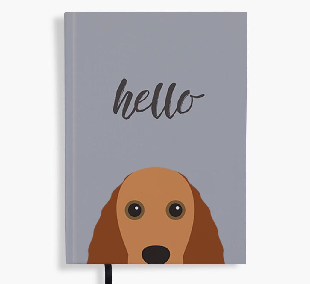 Hello: Personalized {breedFullName} Notebook