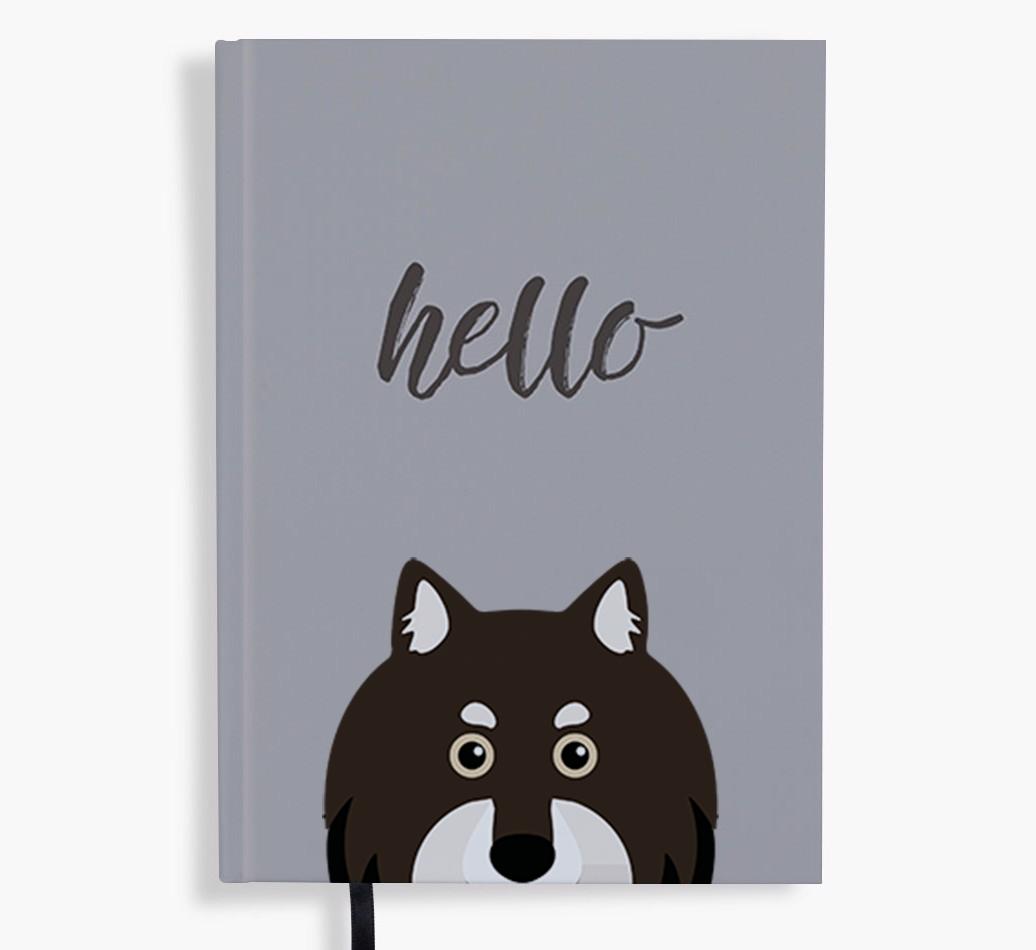 Hello: Personalized {breedFullName} Notebook