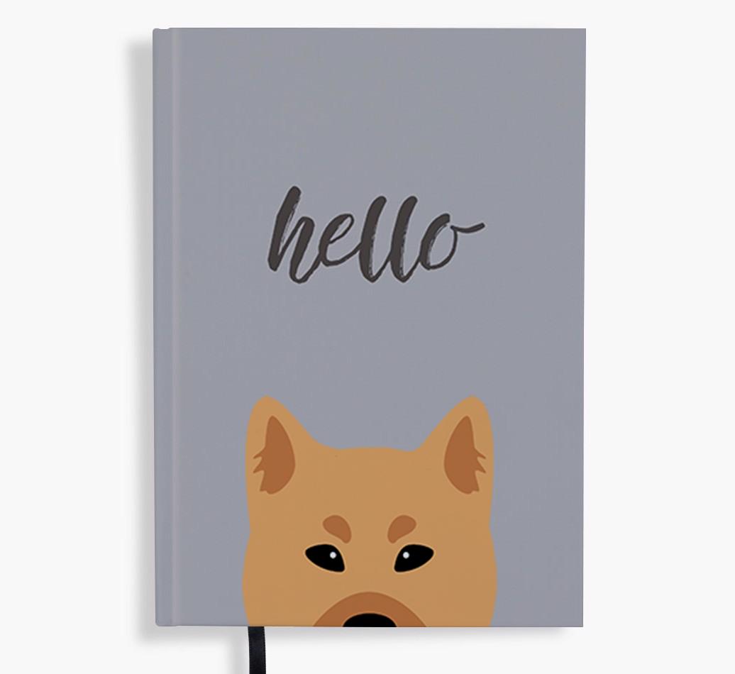 Hello: Personalized {breedFullName} Notebook