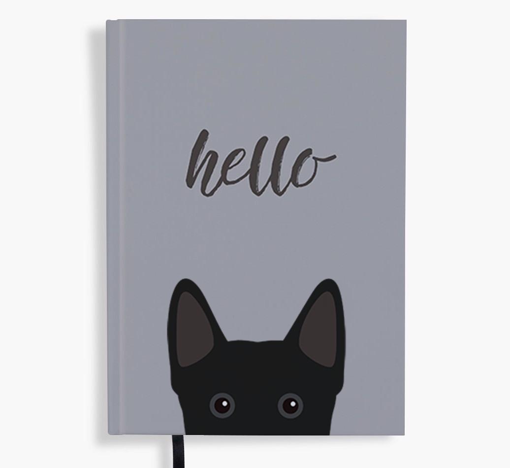 Hello: Personalized {breedFullName} Notebook