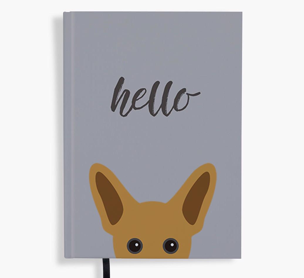 Hello: Personalized {breedFullName} Notebook