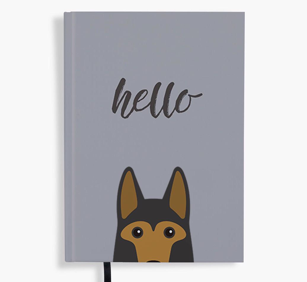 Hello: Personalized {breedFullName} Notebook