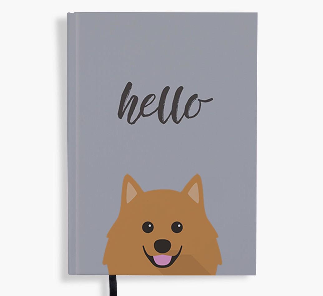 Hello: Personalized {breedFullName} Notebook