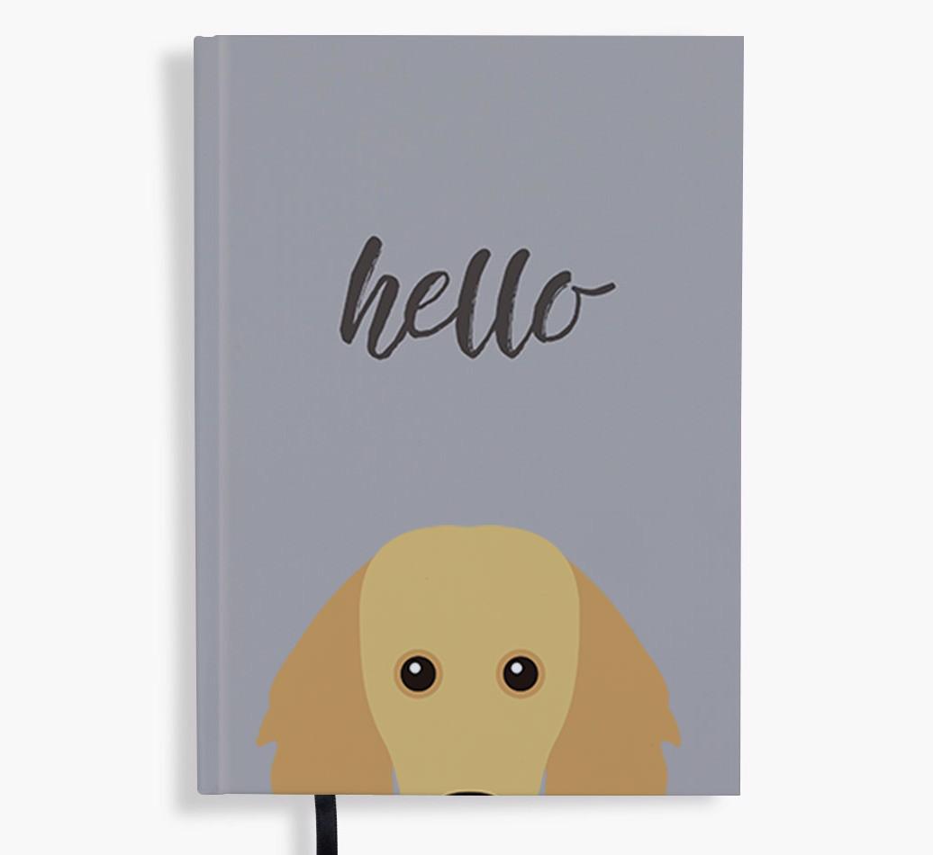 Hello: Personalized {breedFullName} Notebook