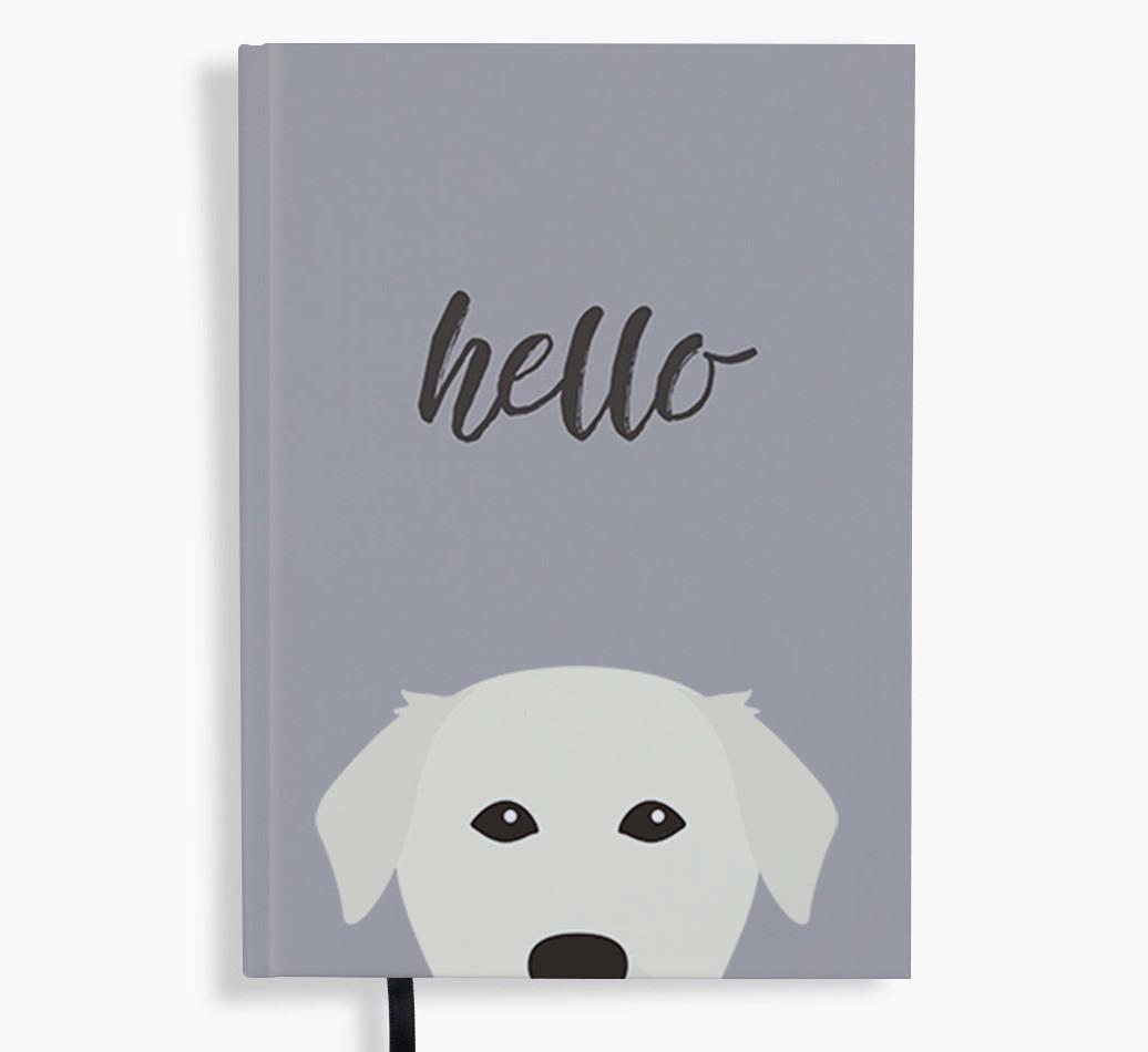 Hello: Personalized {breedFullName} Notebook