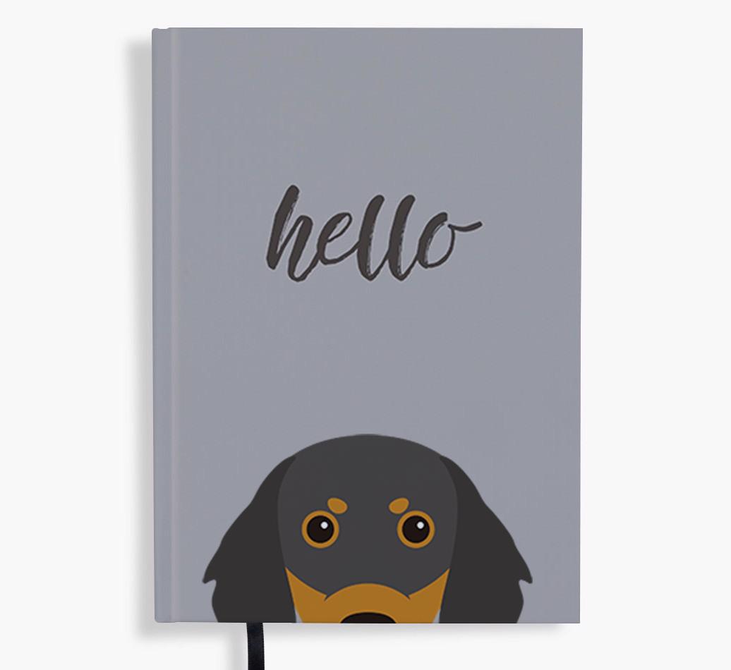 Hello: Personalized {breedFullName} Notebook