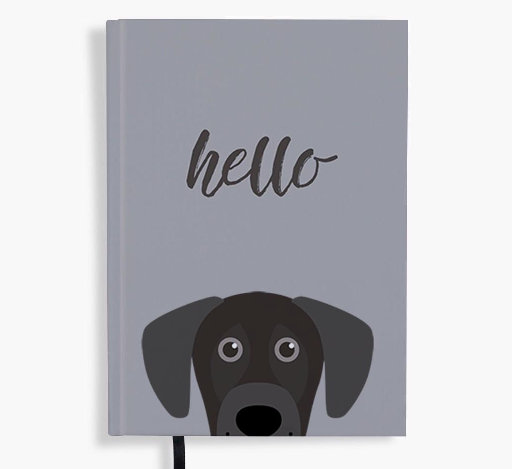 Hello: Personalized {breedFullName} Notebook
