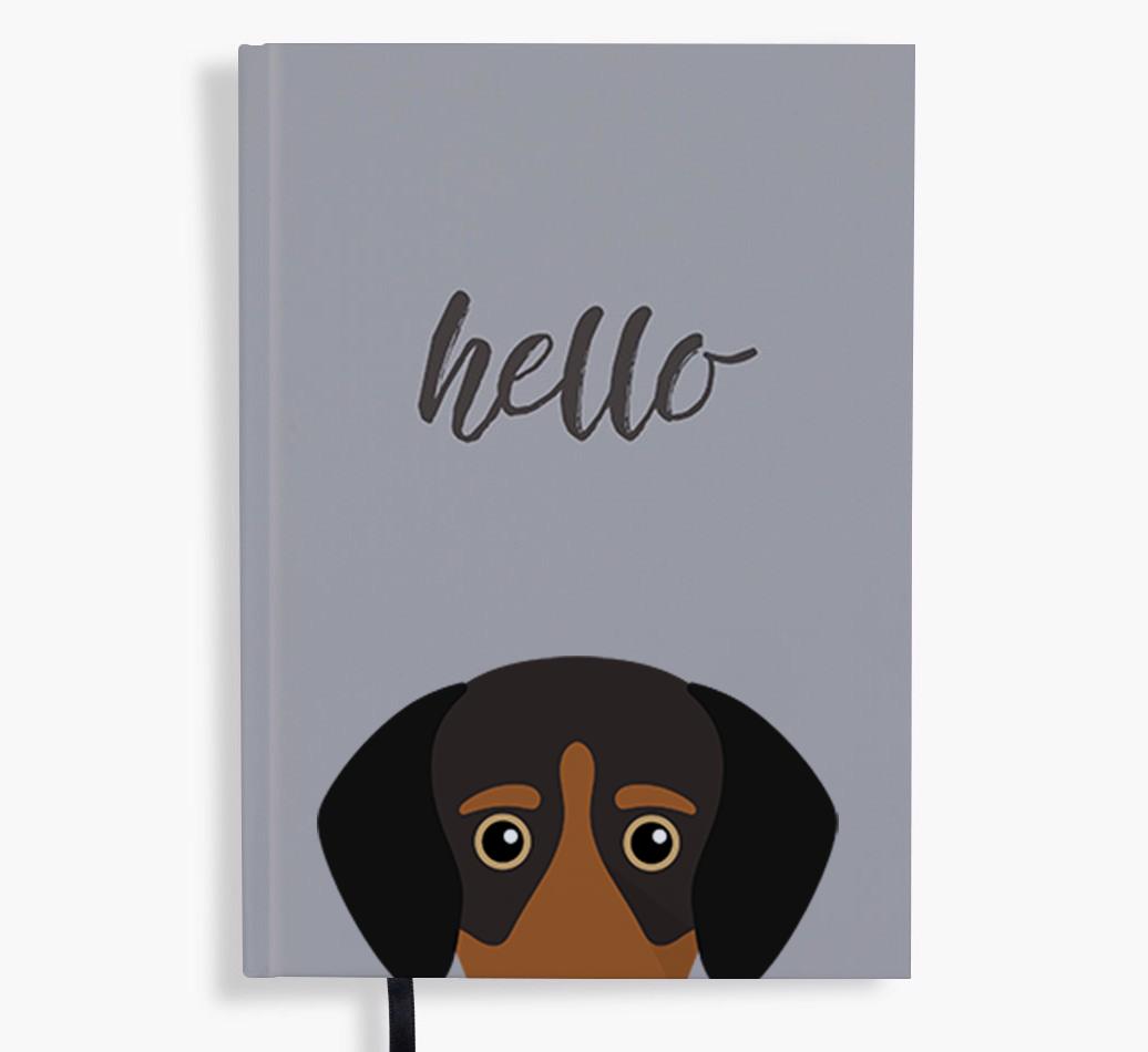 Hello: Personalized {breedFullName} Notebook