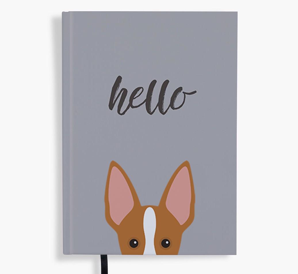 Hello: Personalized {breedFullName} Notebook