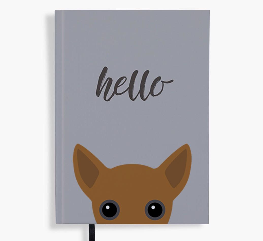 Hello: Personalized {breedFullName} Notebook