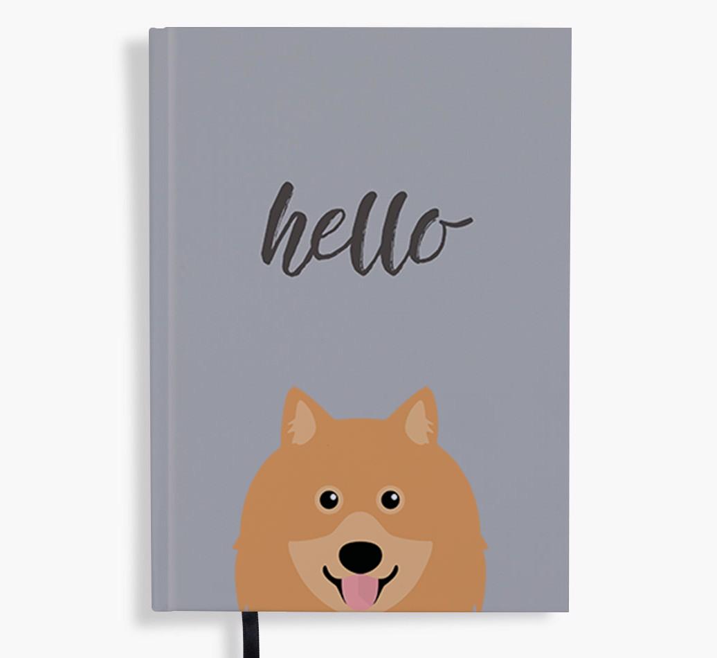 Hello: Personalized {breedFullName} Notebook