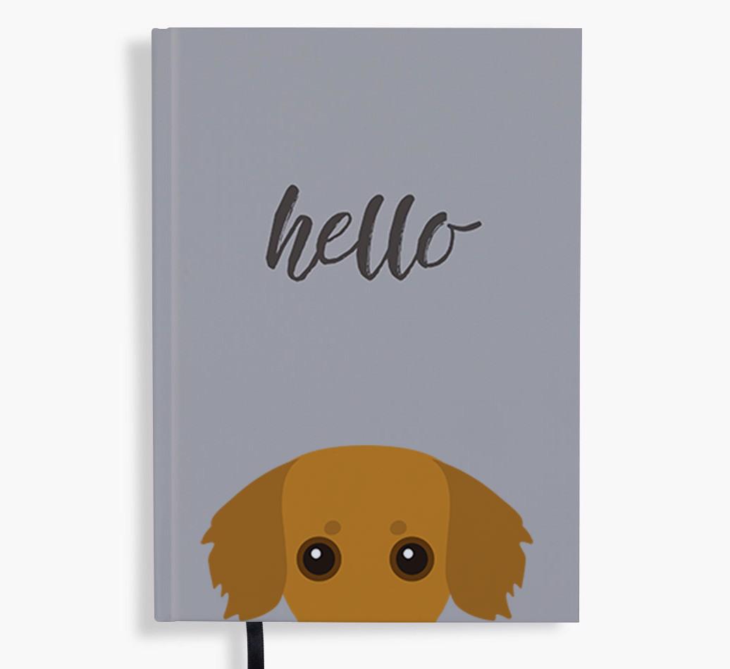 Hello: Personalized {breedFullName} Notebook
