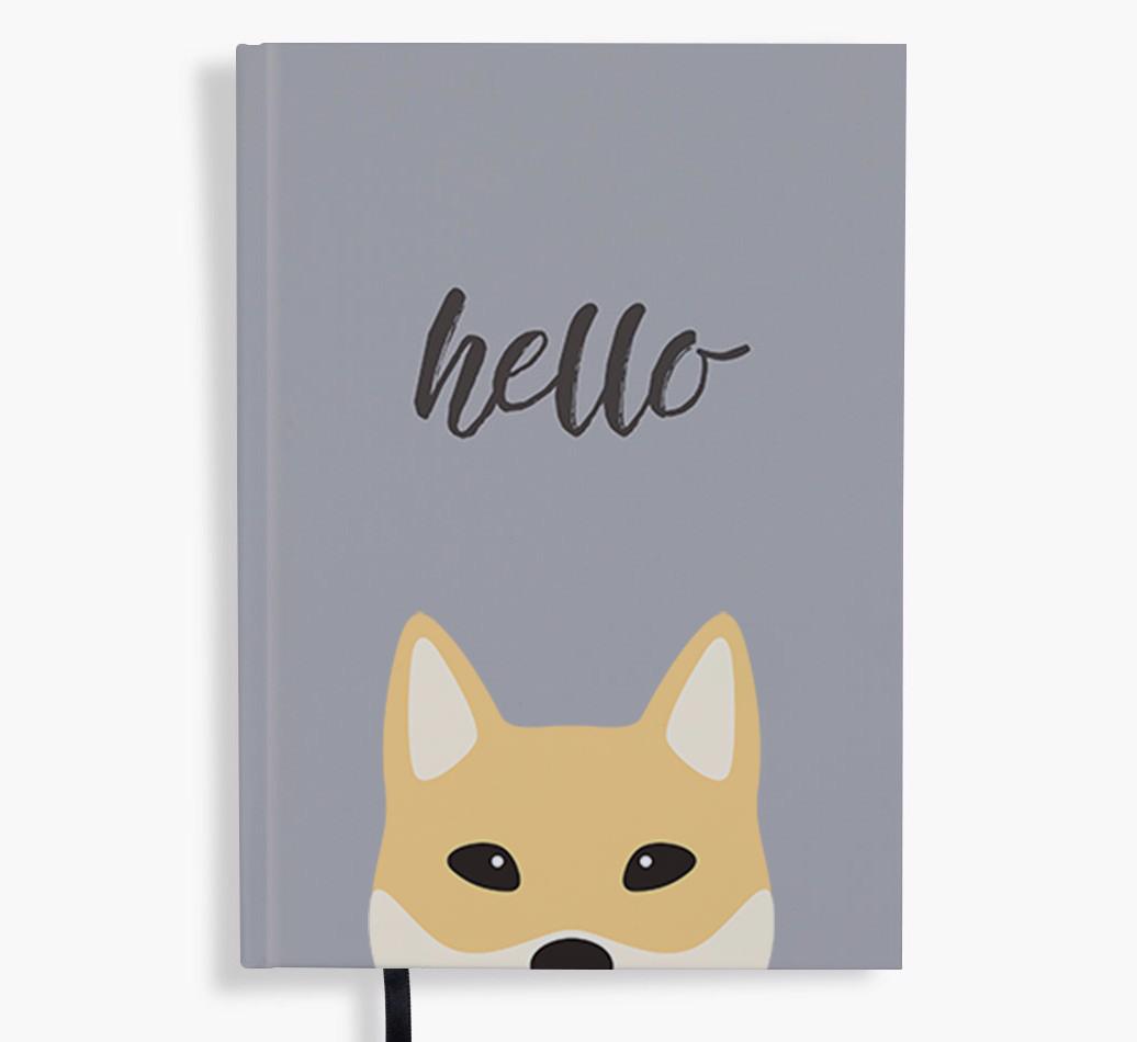 Hello: Personalized {breedFullName} Notebook