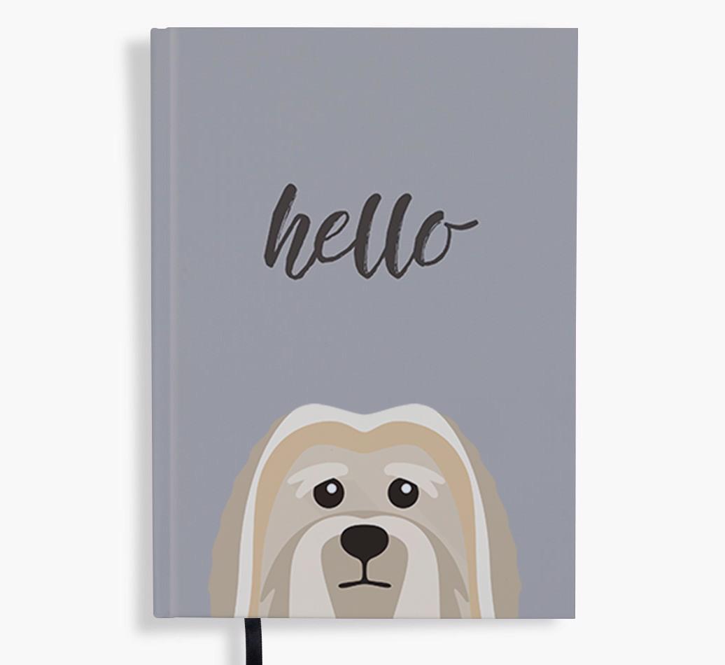 Hello: Personalized {breedFullName} Notebook