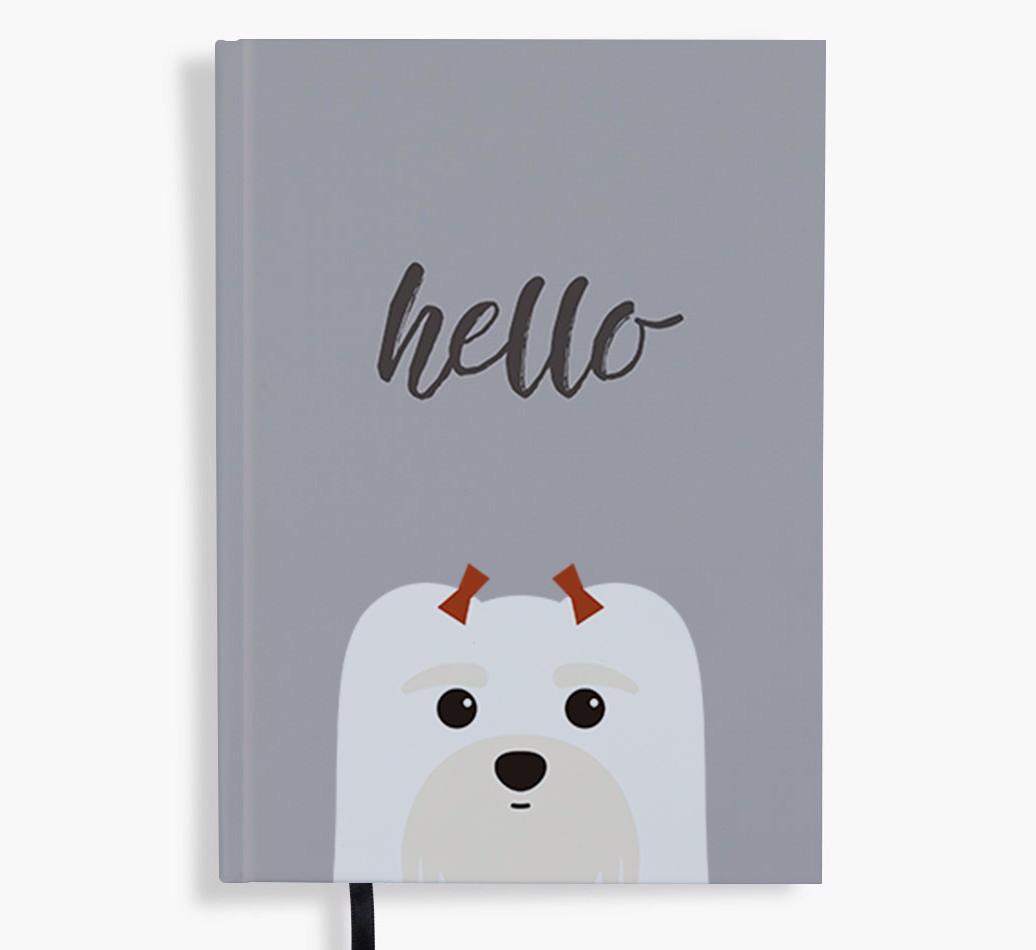 Hello: Personalized {breedFullName} Notebook