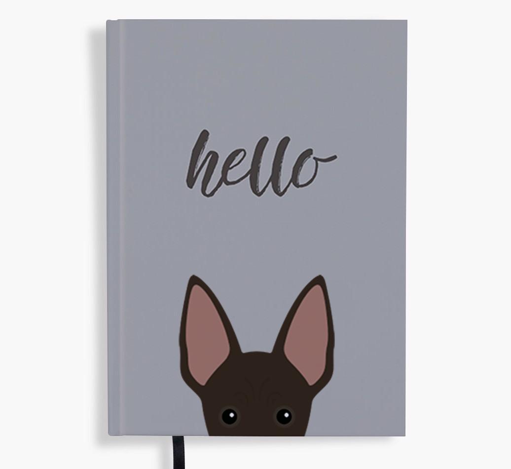 Hello: Personalized {breedFullName} Notebook