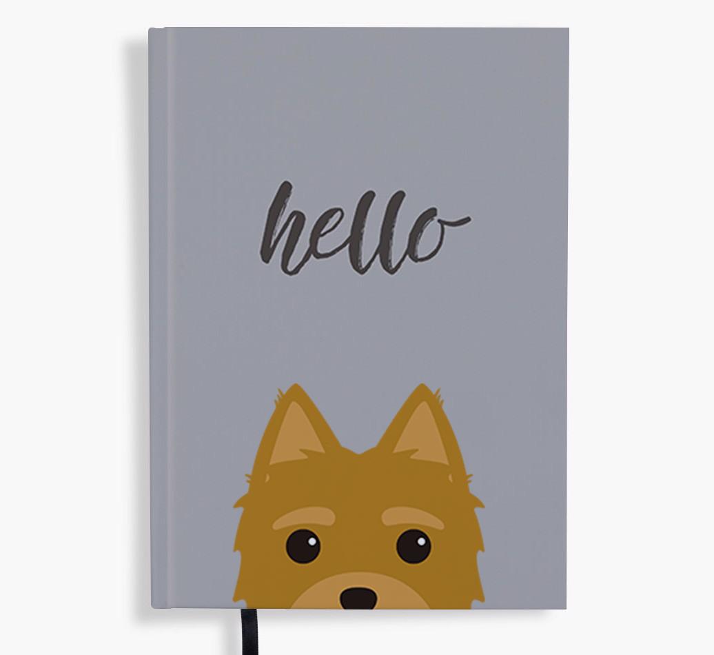 Hello: Personalized {breedFullName} Notebook