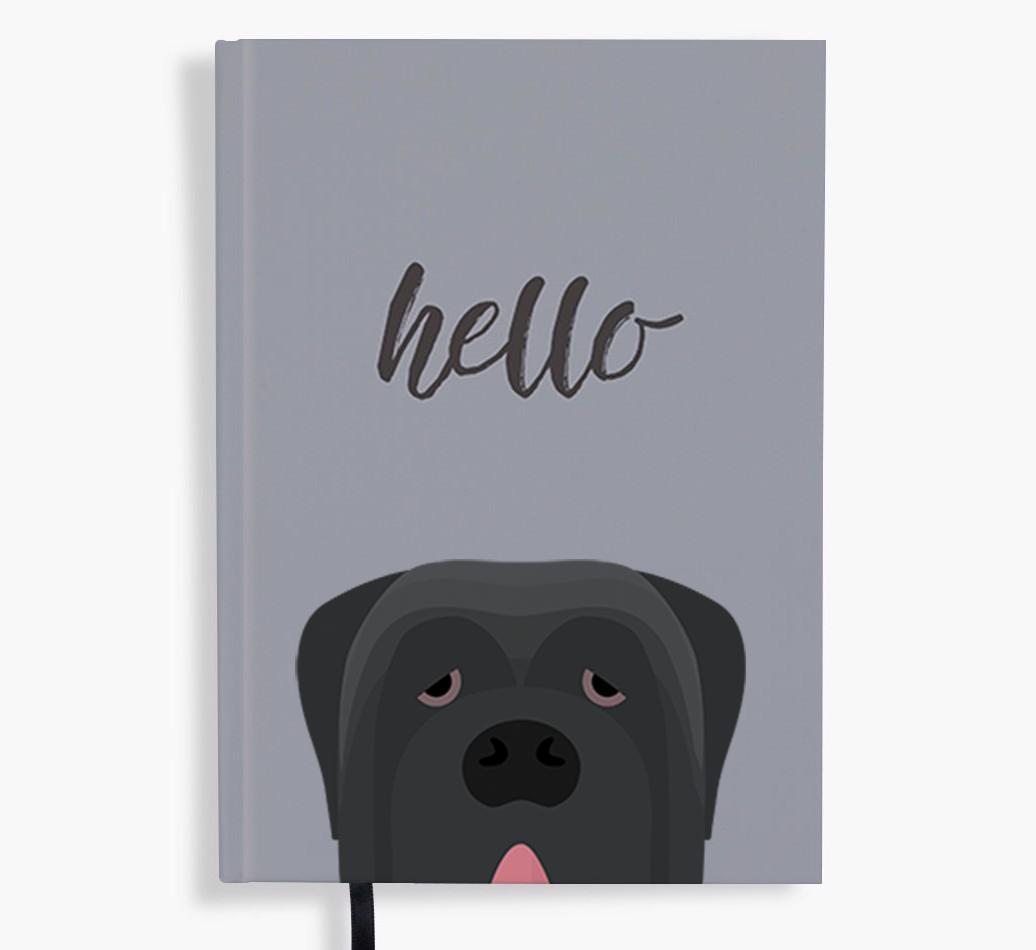Hello: Personalized {breedFullName} Notebook
