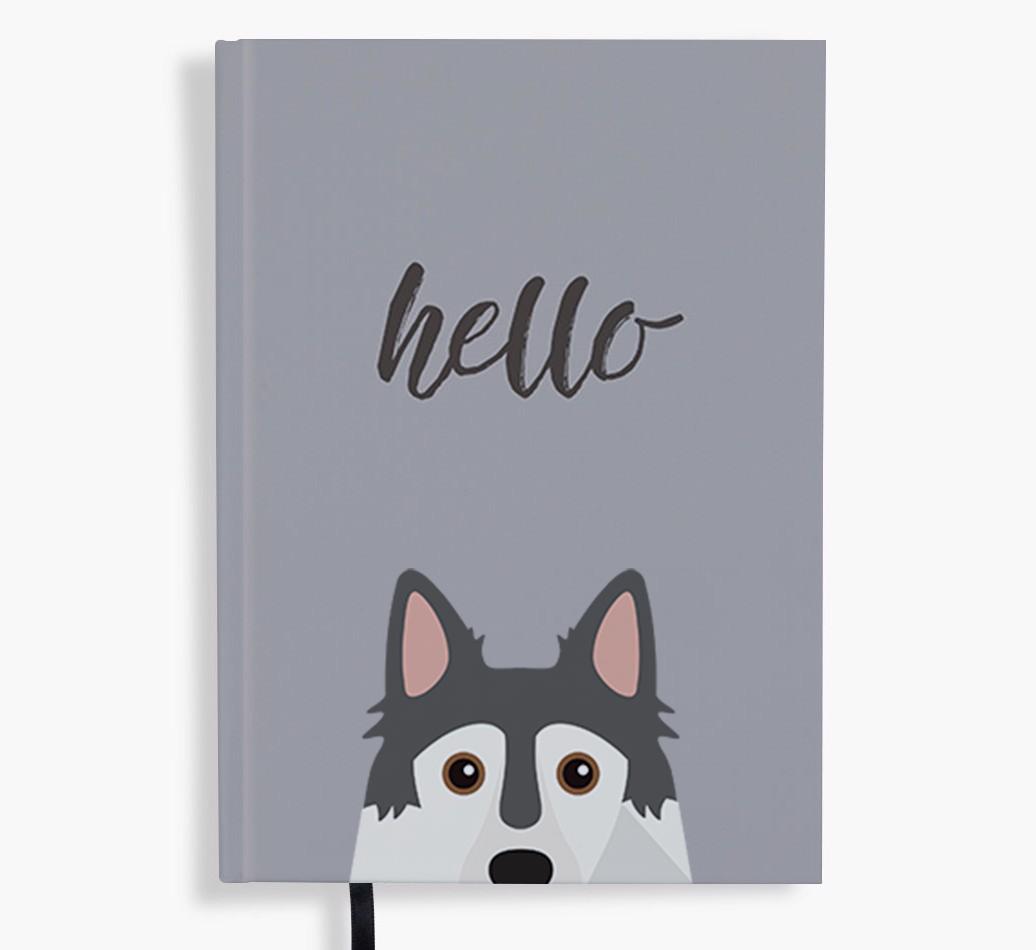 Hello: Personalized {breedFullName} Notebook