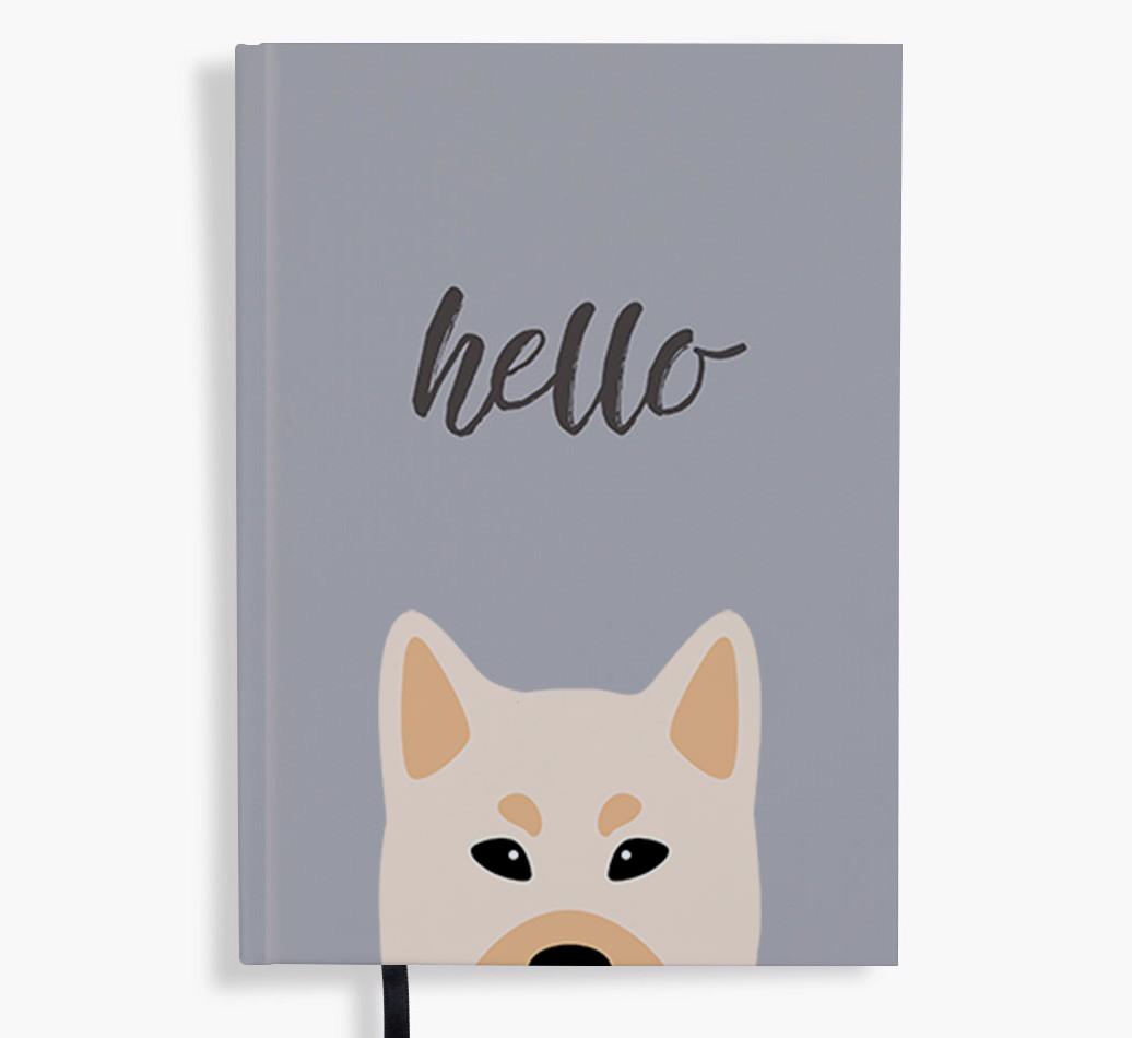 Hello: Personalized {breedFullName} Notebook