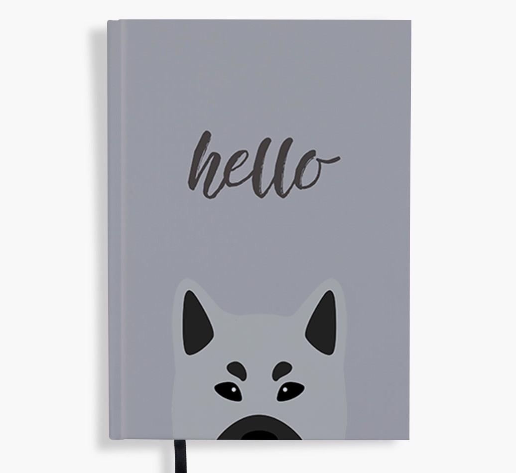 Hello: Personalized {breedFullName} Notebook