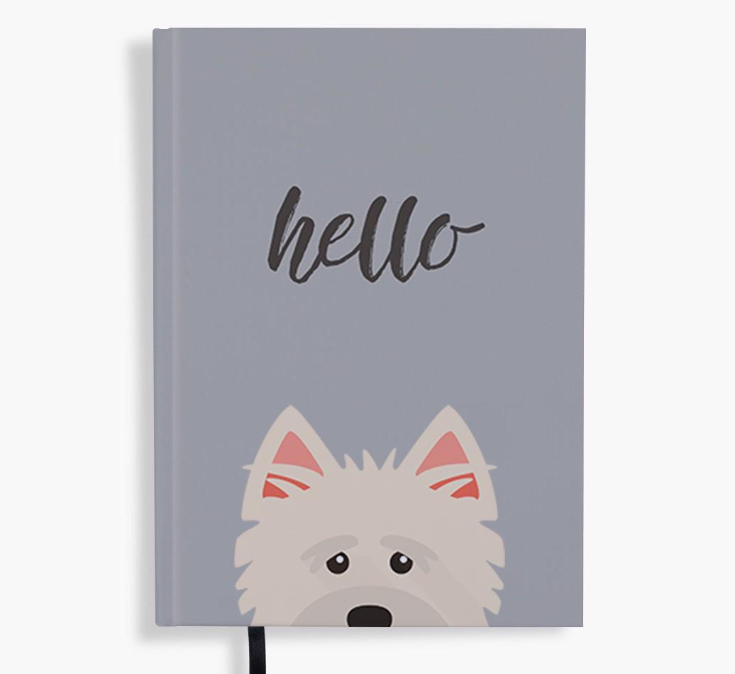 Hello: Personalized {breedFullName} Notebook