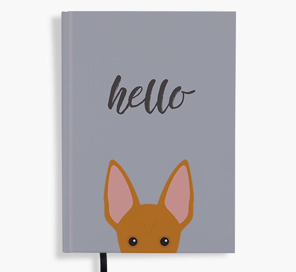 Hello: Personalised {breedFullName} Notebook