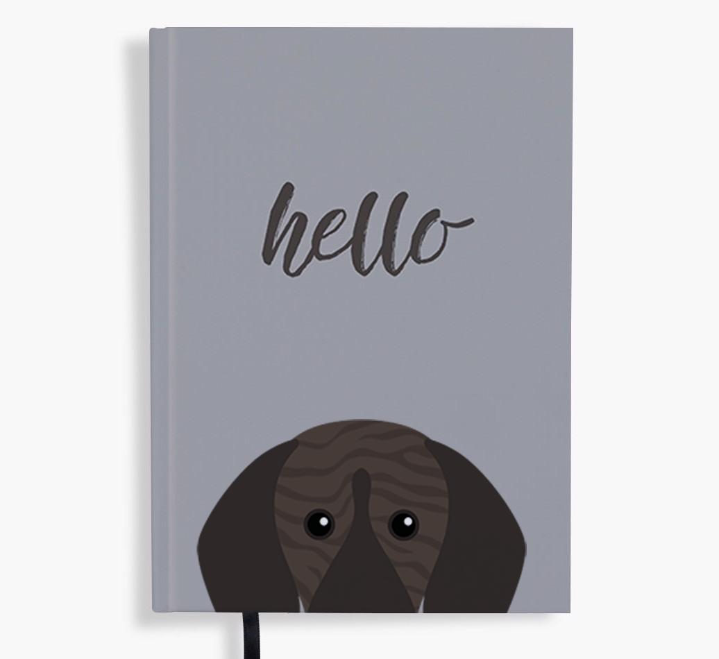 Hello: Personalized {breedFullName} Notebook