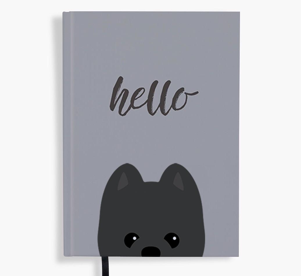 Hello: Personalized {breedFullName} Notebook